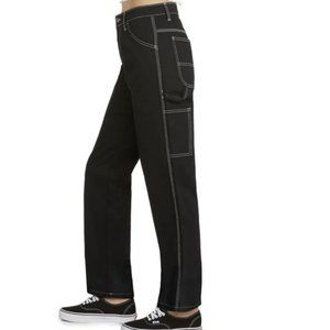 Dickies Girl Relaxed Fit Carpenter Pants Black 3
